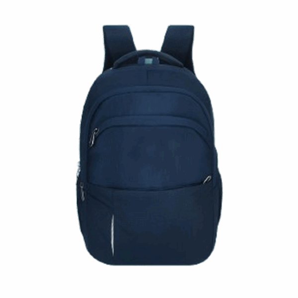 Mahavir International Navy Blue Office Backpack