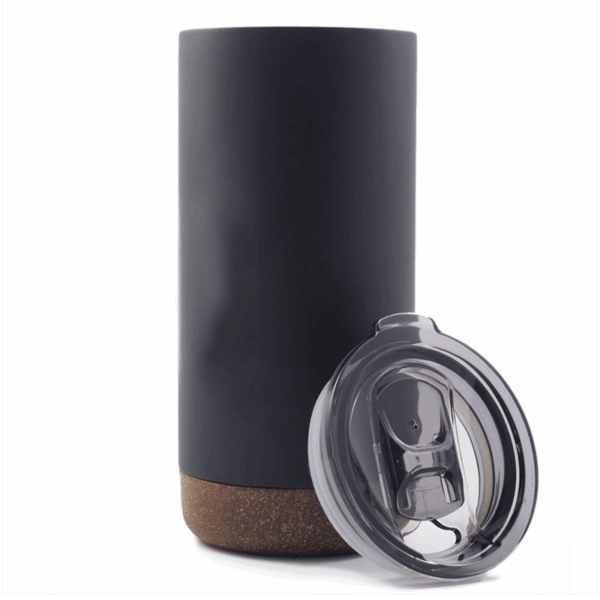 Double Wall Stainless Steel Mug with Cork Coaster02
