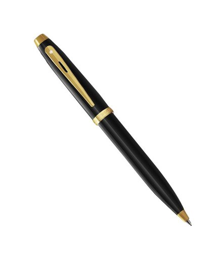 SHEAFFER BALL PEN- GLOSSY BLACK AND GOLD